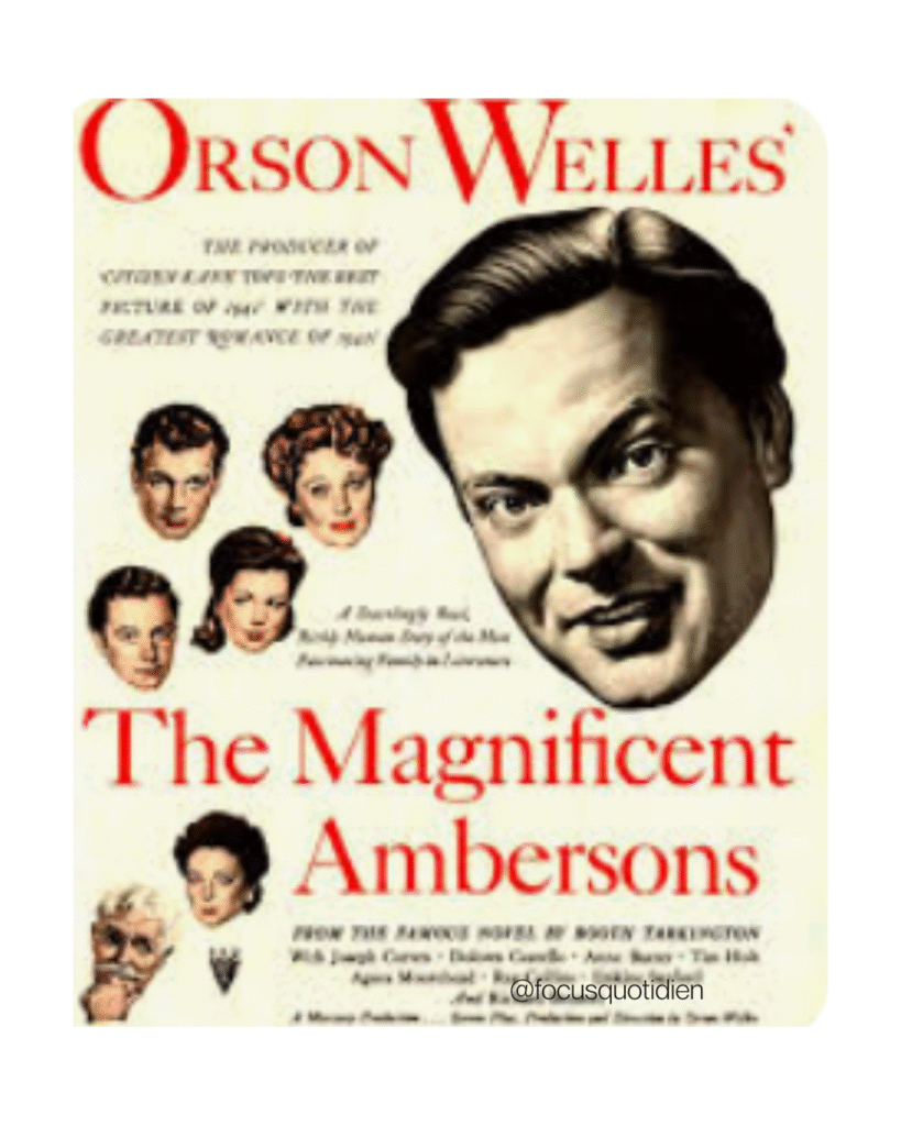 • Orson Welles film perdu • The Magnificent Ambersons IA • Fable Studio Showrunner • film recréé par intelligence artificielle • IA et cinéma • deepfake cinéma • Orson Welles œuvre inachevée • pertinence IA art