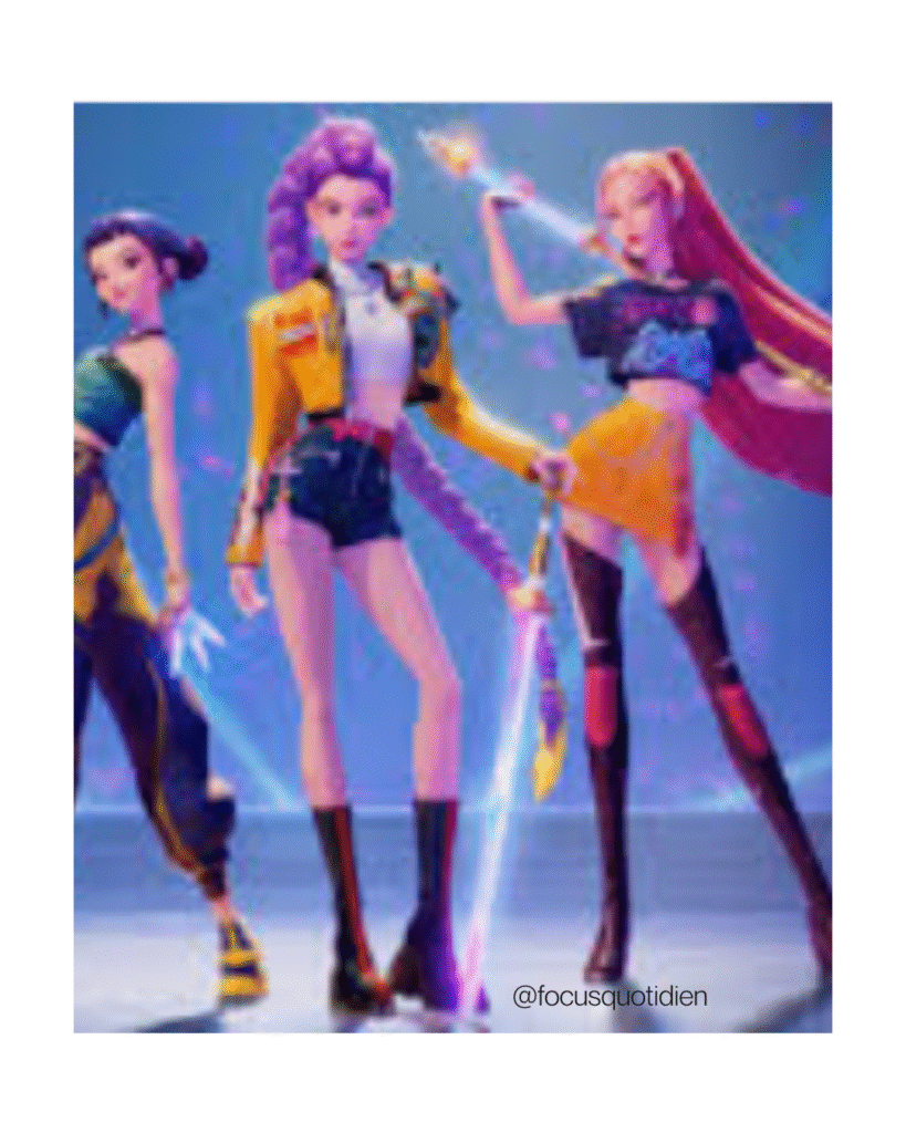 Huntrix KPop Demon Hunters film Netflix le plus regardé succès mondial KPop Demon Hunters animation et KPop Huntrix box-office Huntrix bande originale Billboard KPop et animation Netflix Sony Pictures Huntrix suite phénomène Huntrix Netflix