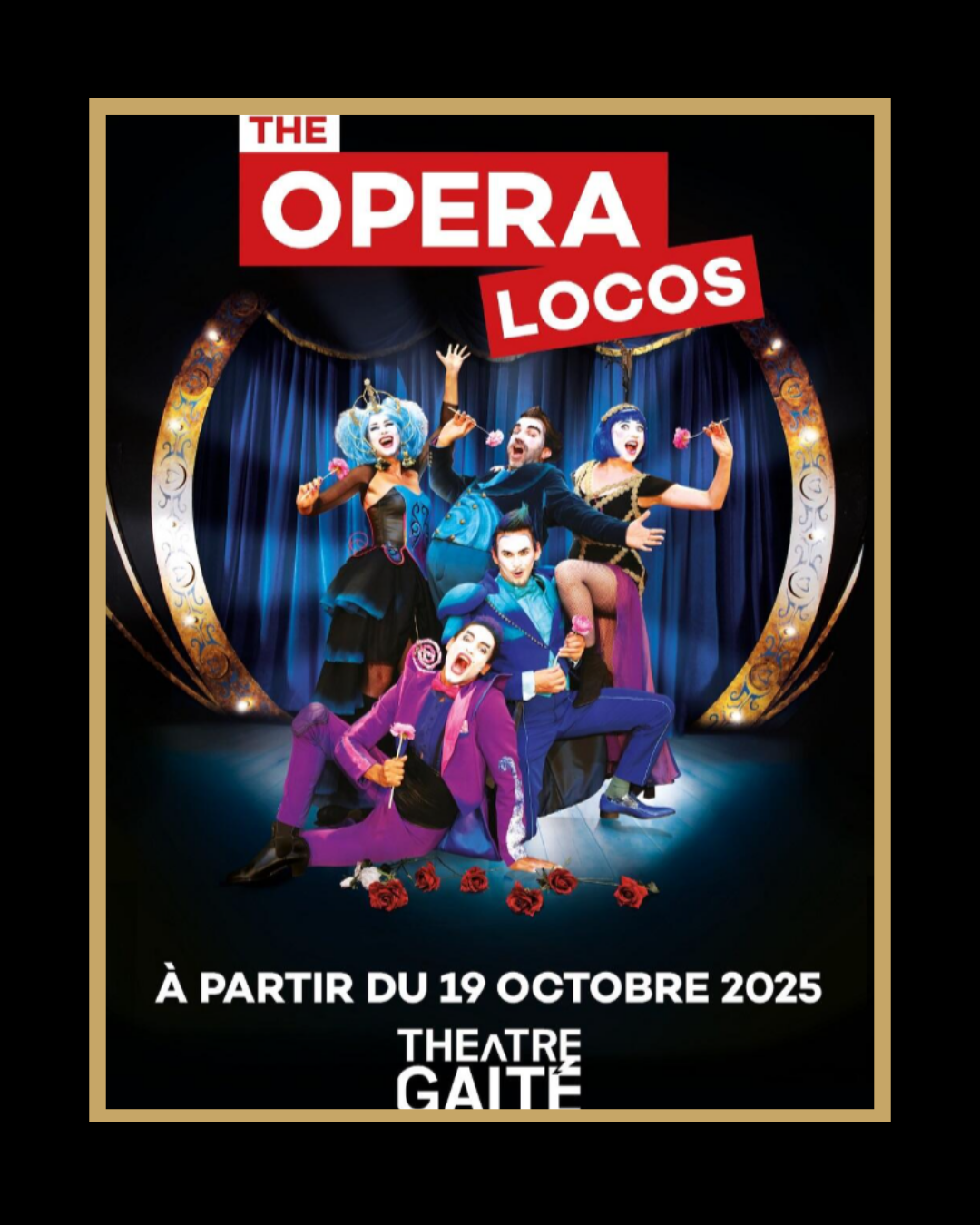 Affiche du spectacle The Opera Locos – opéra comique et moderne