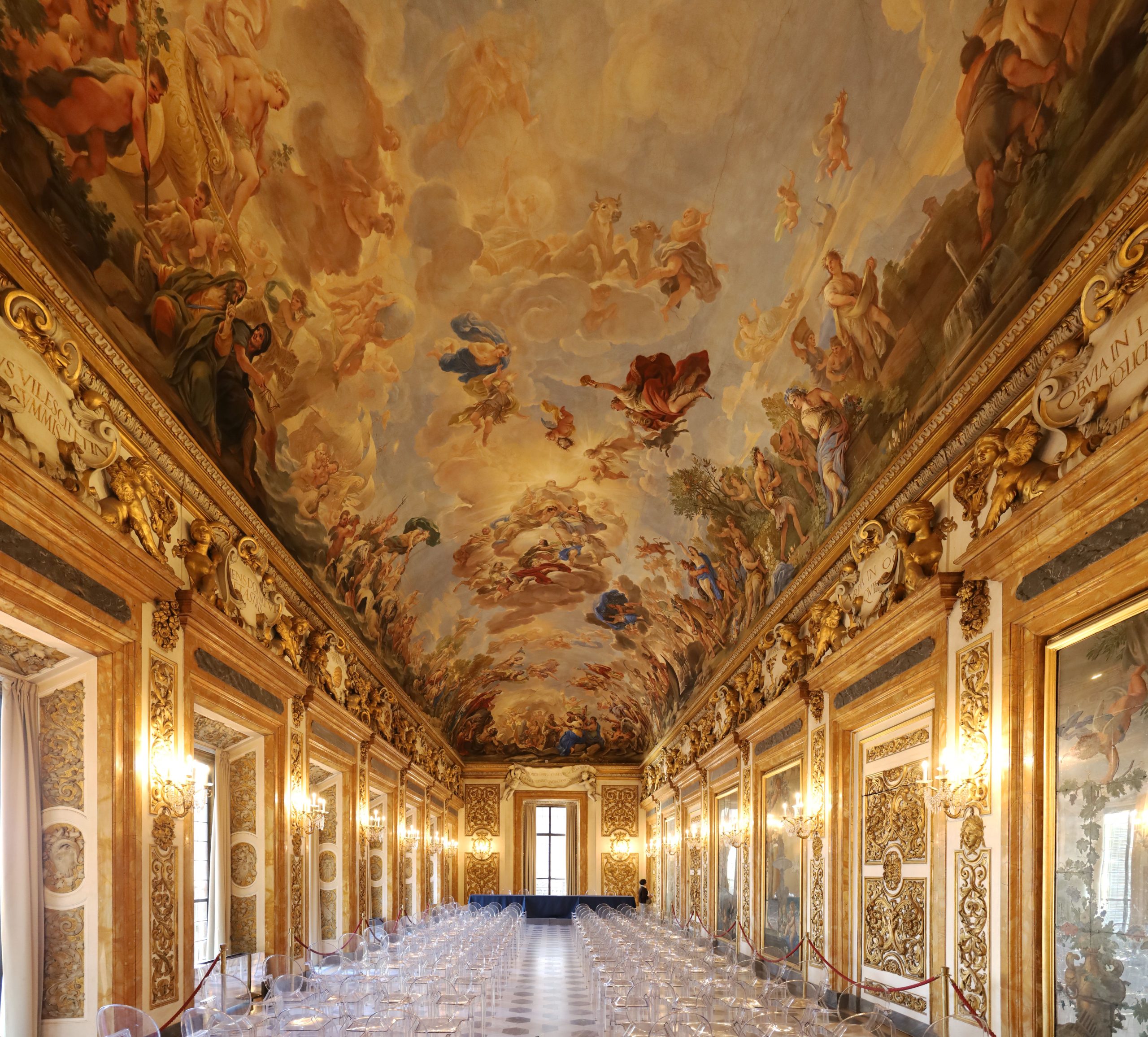 Salle ornée du Palazzo Medici Riccardi à Florence